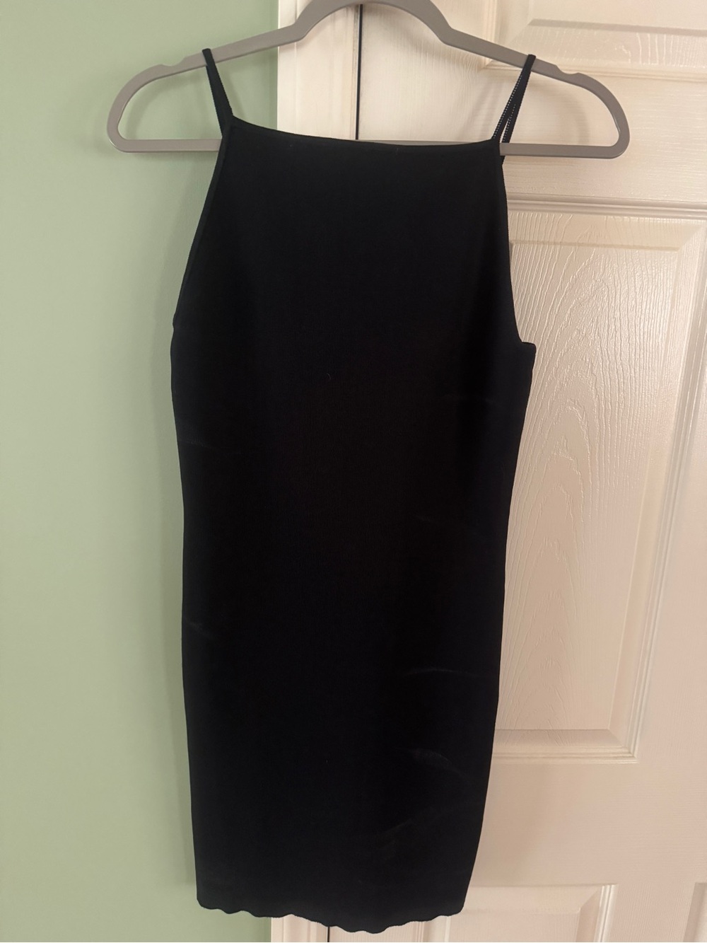 Zara Classic Black bodycon dress- Women's figure hugging dress